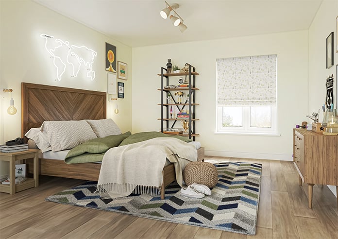 Dino Park, Forest - Motorised Roman Blind - Image 6